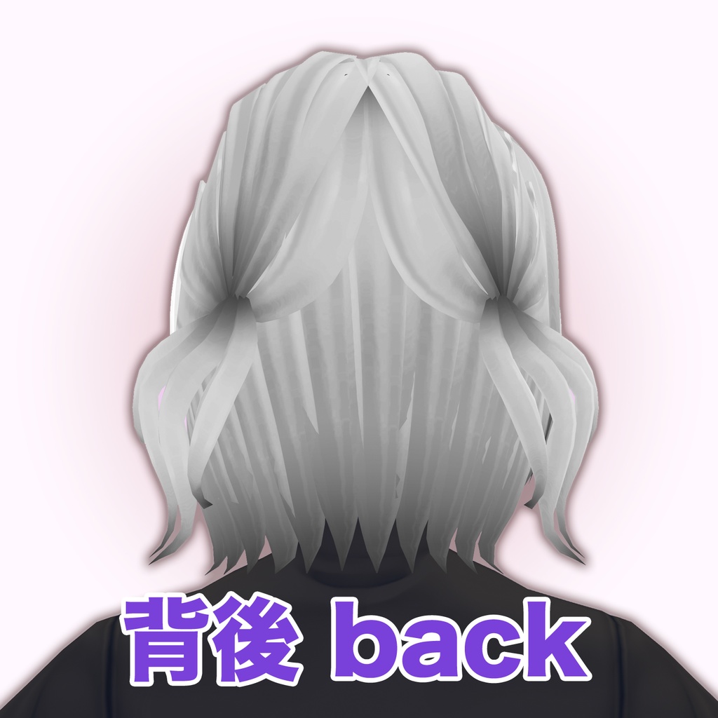 【VRoid β用】Soft Shaded Face & Hair Preset (Female) ソフト顔とヘアプリセット(女性)