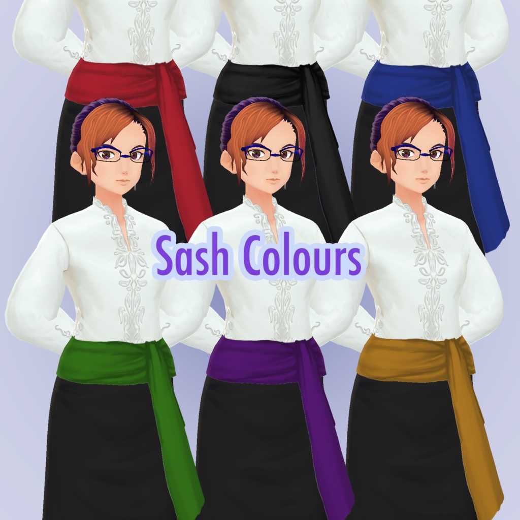 【VRoid用】ファンタジー東南アシア風 Dutch Kebaya Fantasy Top