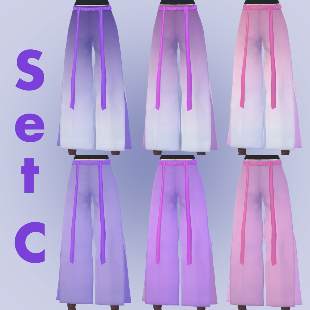 【VRoid正式版】中華風宋代のパンツ Song Dynasty Pants