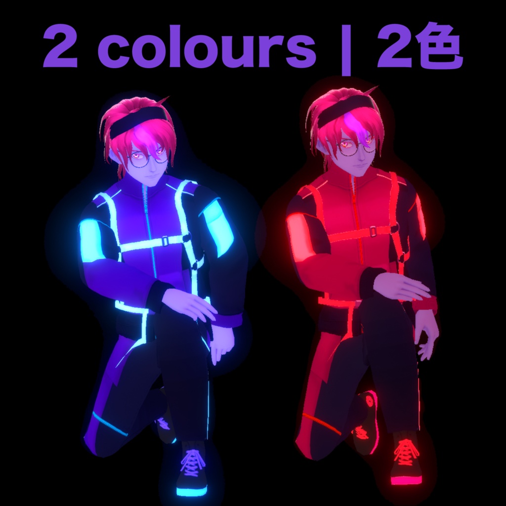 【VRoid正式版】サイバーパンク Cyberpunk:HsH