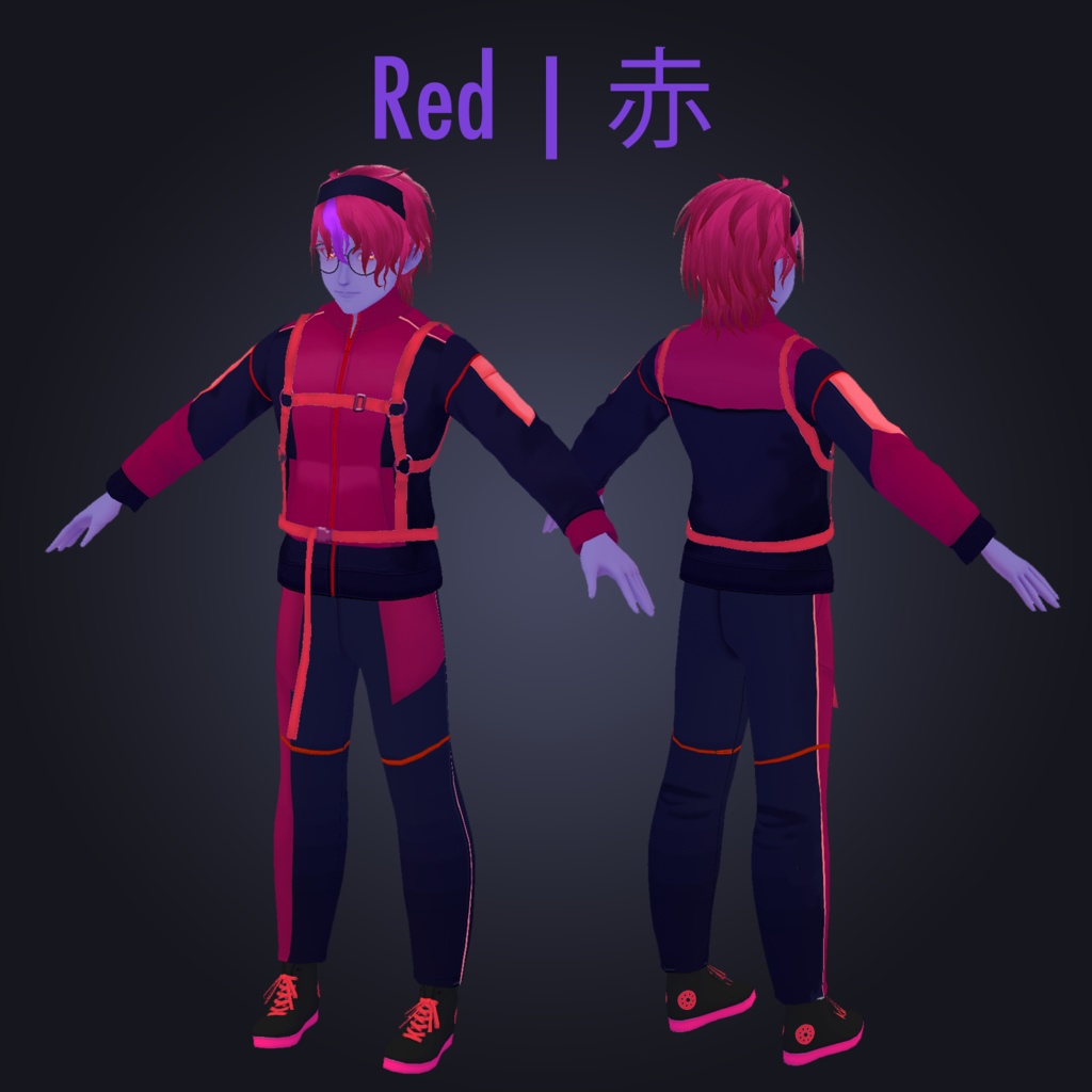 【VRoid正式版】サイバーパンク Cyberpunk:HsH