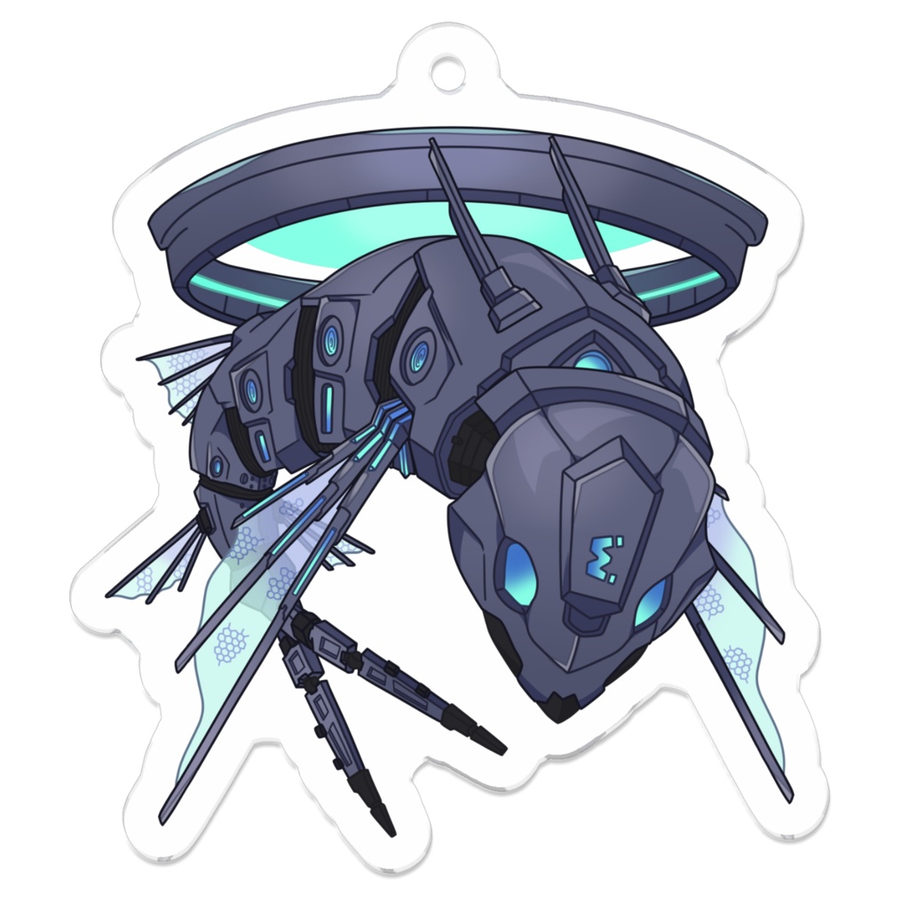 志熊エソラ　新・諜報員服　魚　アクリルキーホルダー