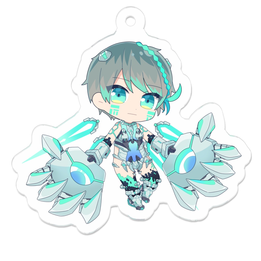 志熊エソラ　戦闘用スーツ　アクリルキーホルダー