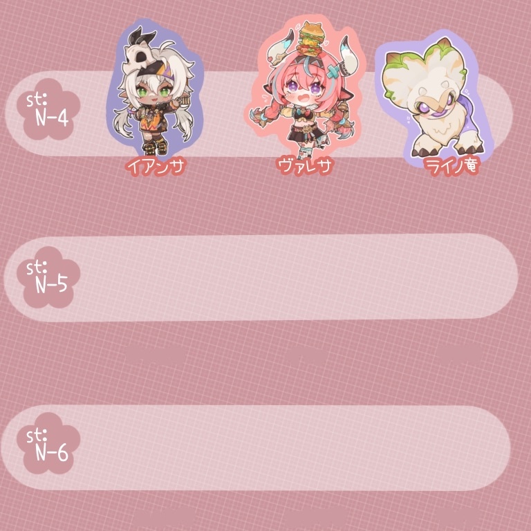 【在庫限り】デフォルメイラスト ステッカー【原神】