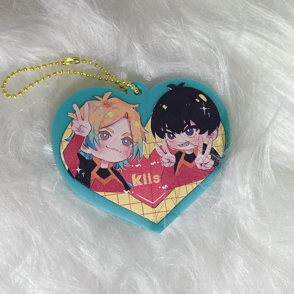 kiis アクリルボールチェーン