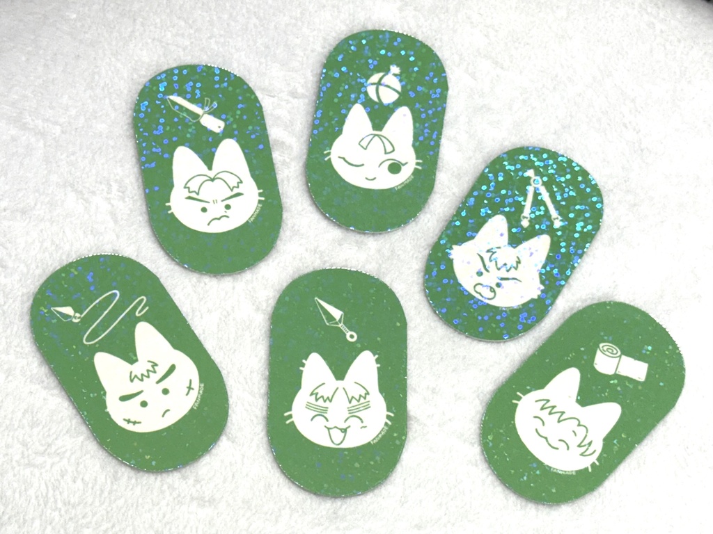 キラキラステッカー