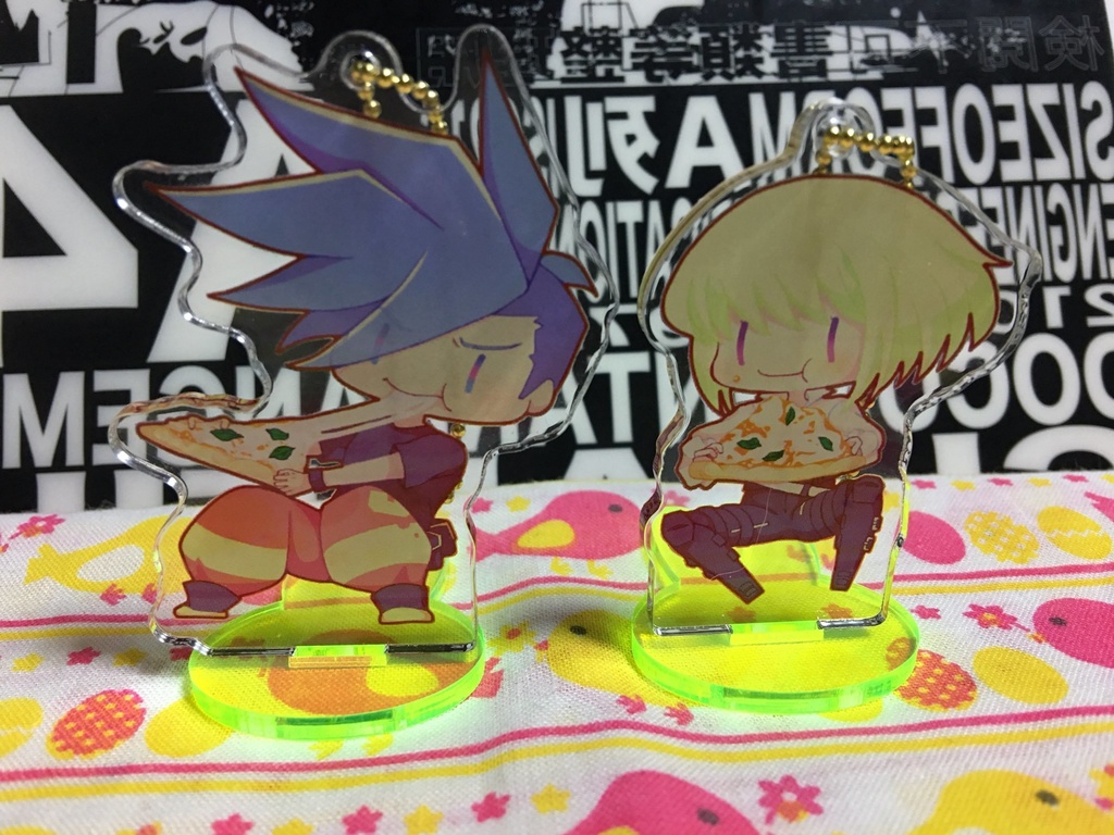 GALOLIO2setアクリルスタンド　ピザ編