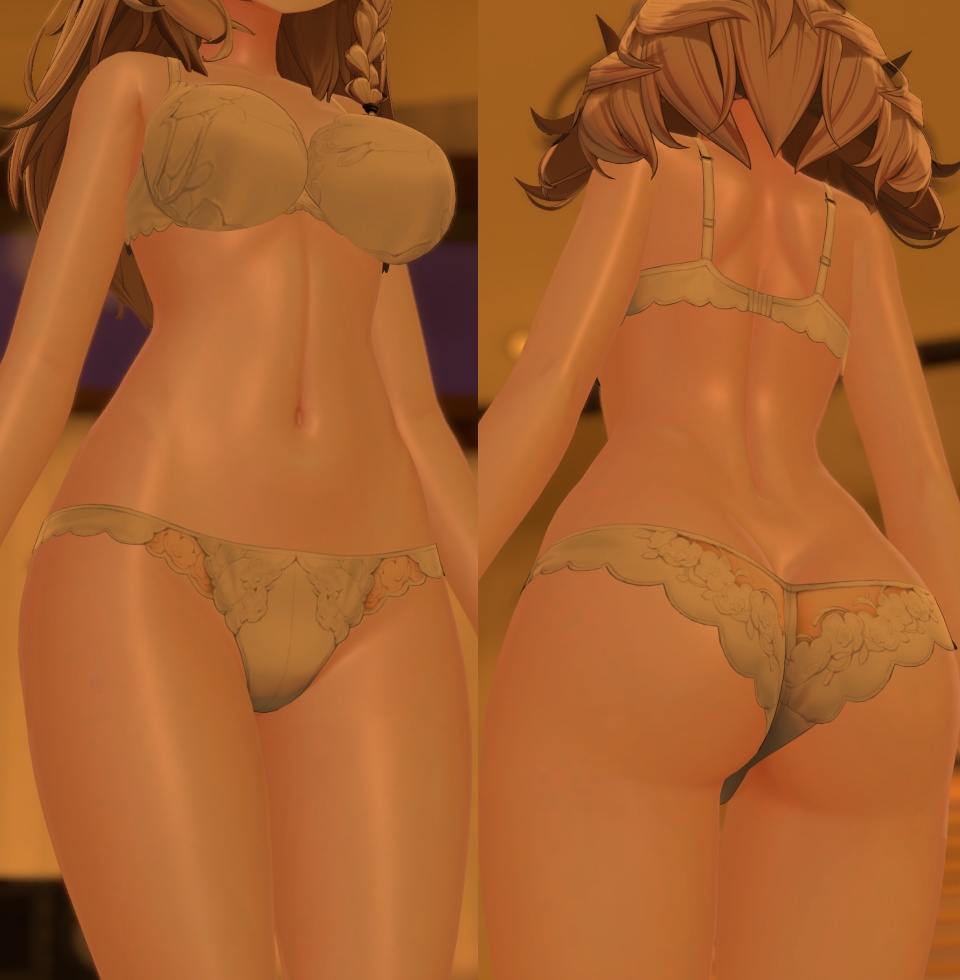 汎用❄しっとり絹雪肌素材〈Silken Snow Skin Material〉