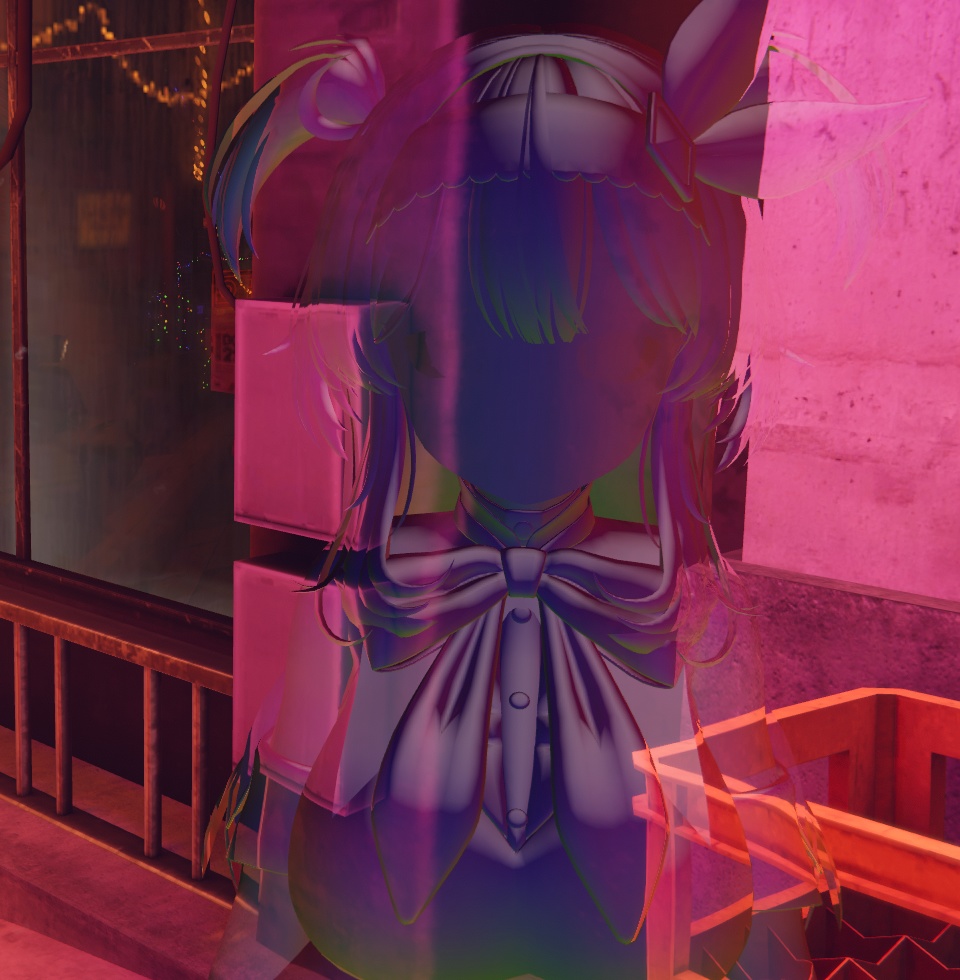 アバター透明化/光学迷彩素材〈Stealth Cloak Material〉四色+軽量版