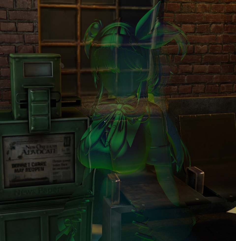 アバター透明化/光学迷彩素材〈Stealth Cloak Material〉四色+軽量版