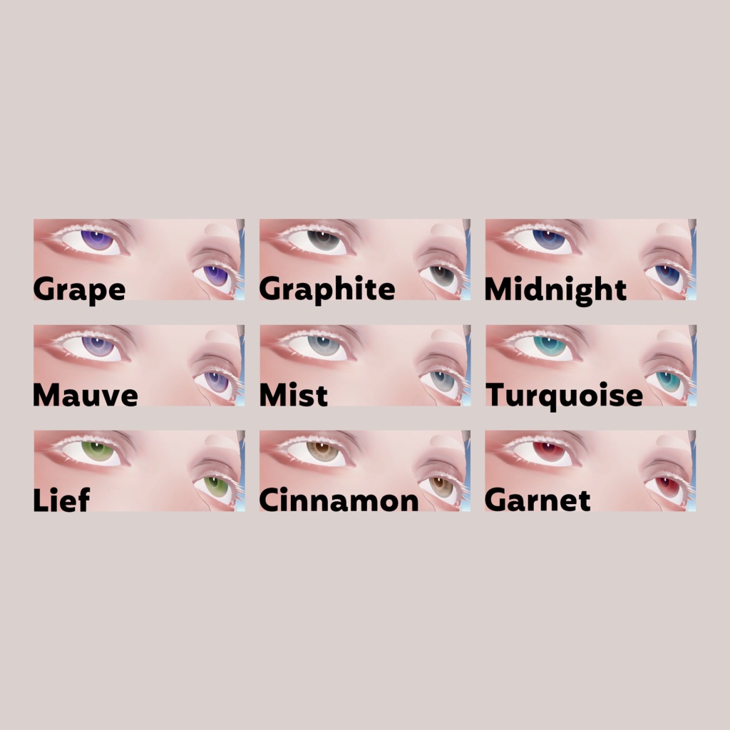 【Romad/ロマド専用】Mystic Eye Texture - 9 color