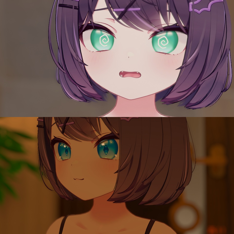 【ショコラ専用】👀Grass Eye Texture 20colors + Emi Mask