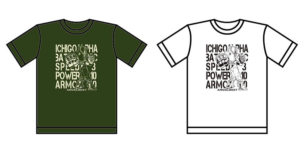 いちごアルファTシャツ