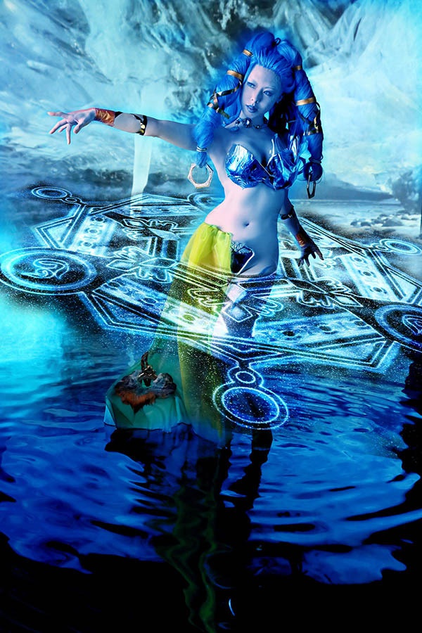 【値下げ】FF召喚獣シヴァ+ヒロインセット