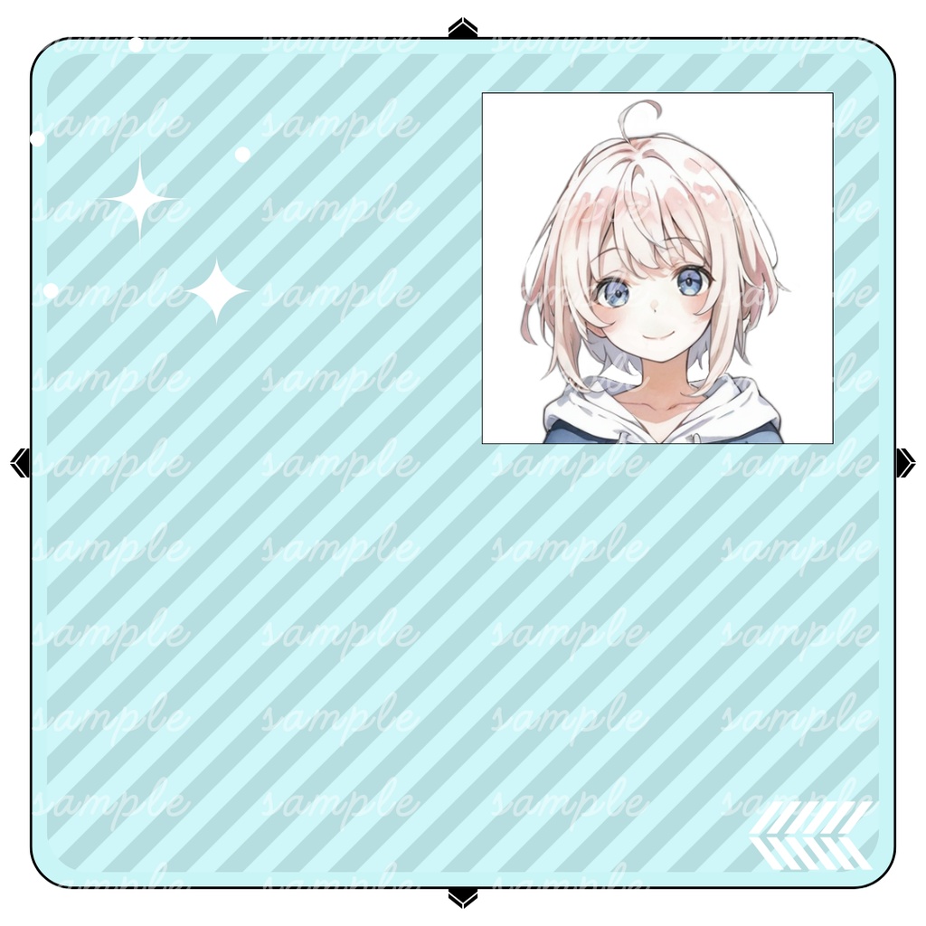 立ち絵素材_No.1_フリー素材_パーカー_全身_女の子_ピンク髪