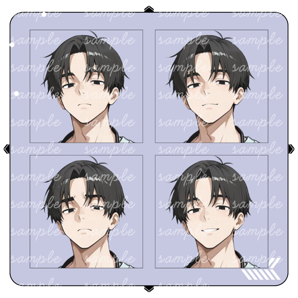 【TRPG立ち絵】夜勤の男性看護師|男性|全身|表情差分12種|現代TRPG対応