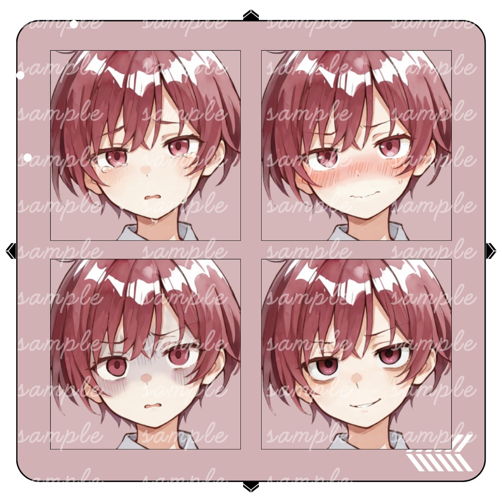 【TRPG立ち絵】新聞部の勝ち気な女子高生|女性|全身|表情12種|現代CoC対応