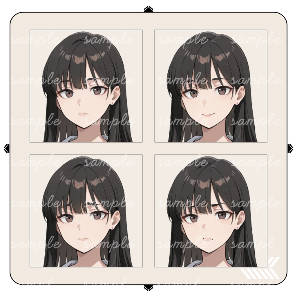 【TRPG立ち絵】保健室の先生|女性|全身|表情12種|現代CoC対応