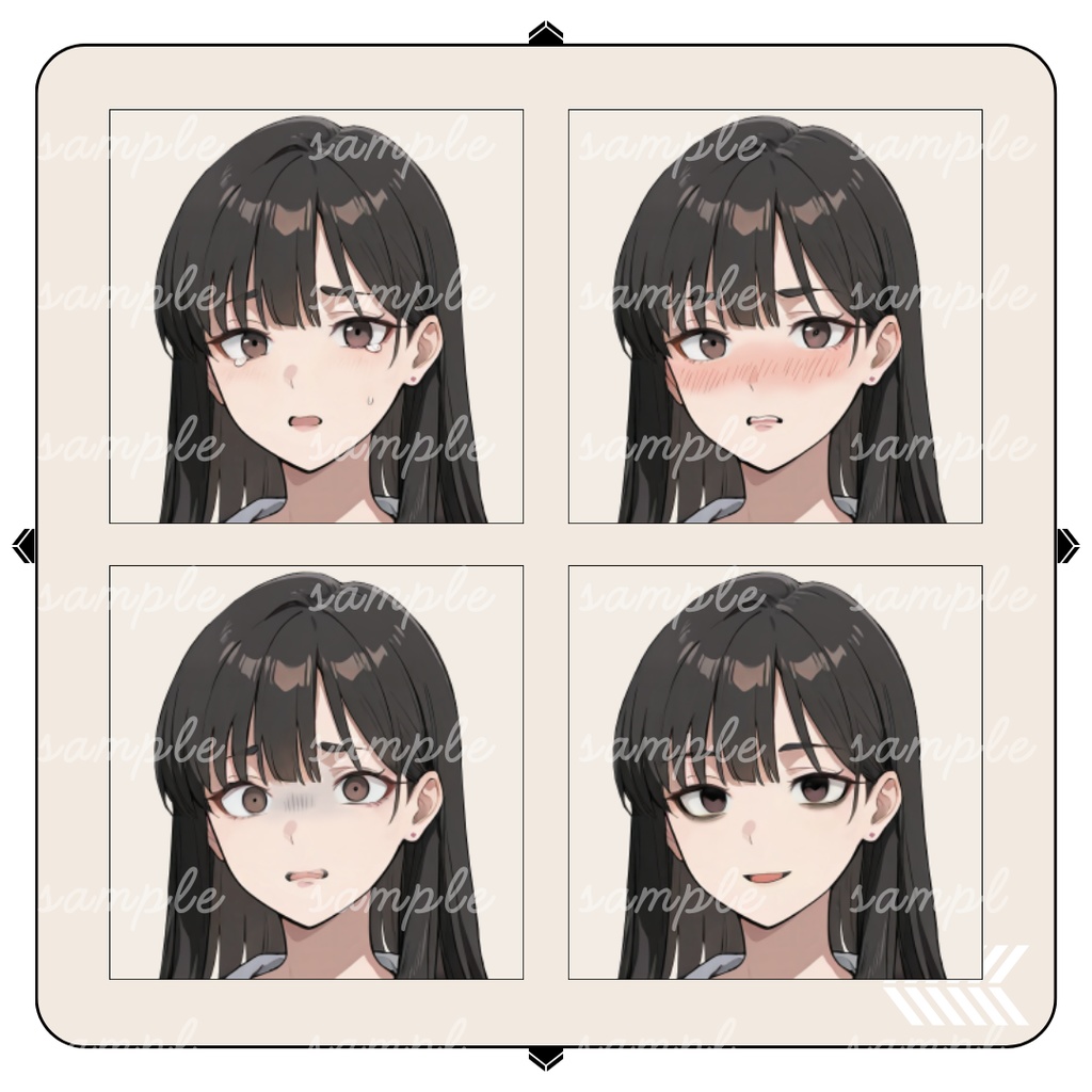 【TRPG立ち絵】保健室の先生|女性|全身|表情12種|現代CoC対応