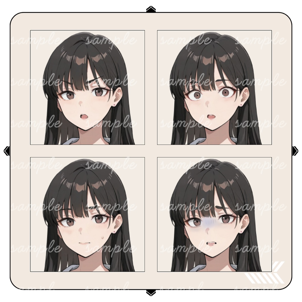 【TRPG立ち絵】保健室の先生|女性|全身|表情12種|現代CoC対応