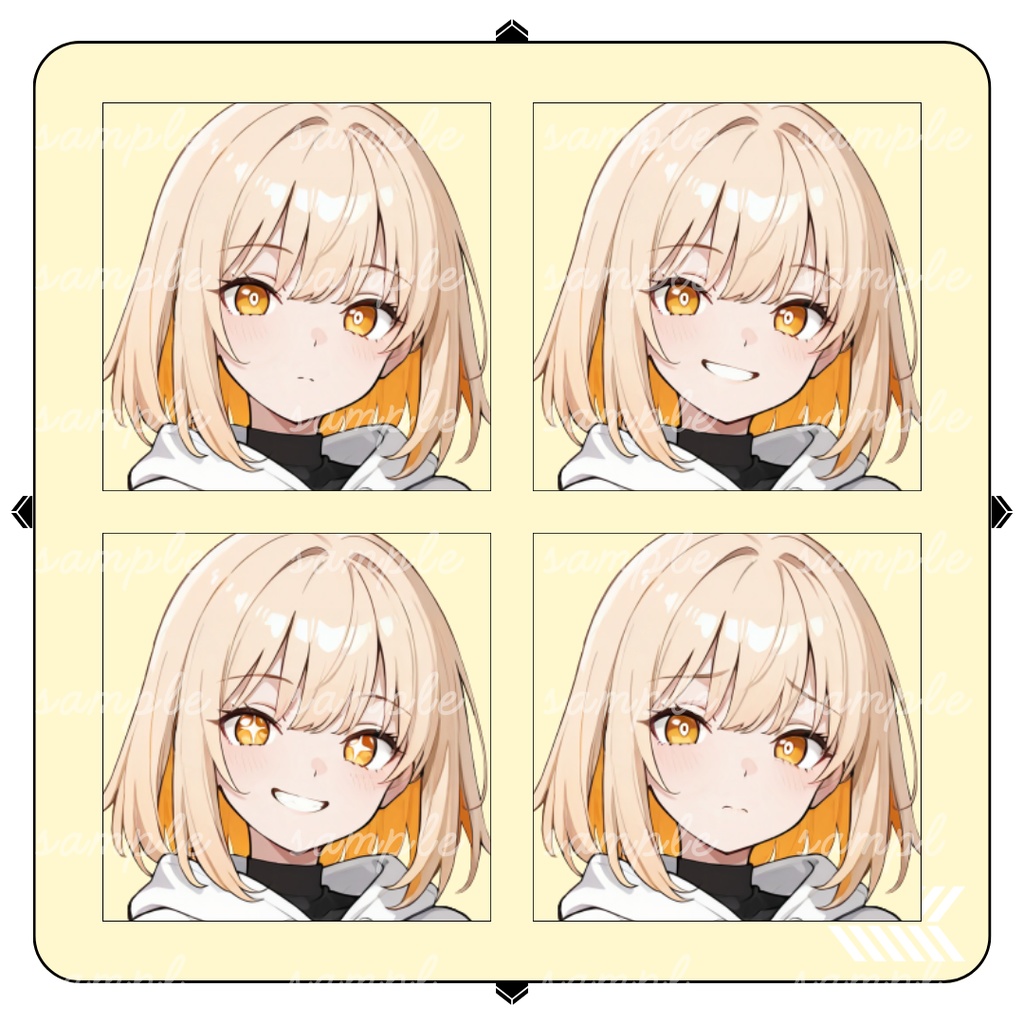 【TRPG立ち絵】機械義足の電撃使い|若い女性|全身|通常・戦闘差分+表情各12種|現代TRPG対応