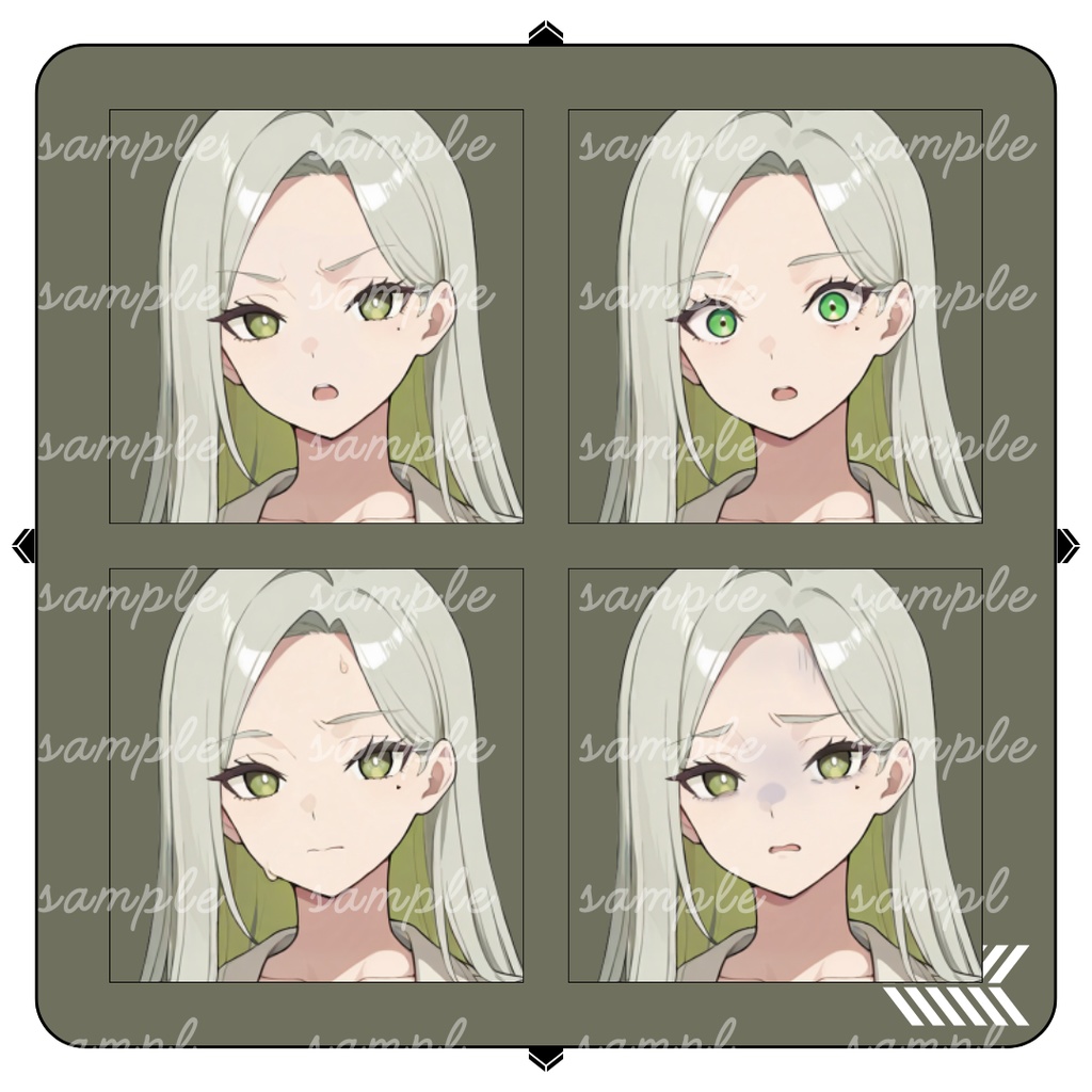 【TRPG立ち絵】閉館後の博物館に残る学芸員|女性|全身|表情12種|現代CoC対応