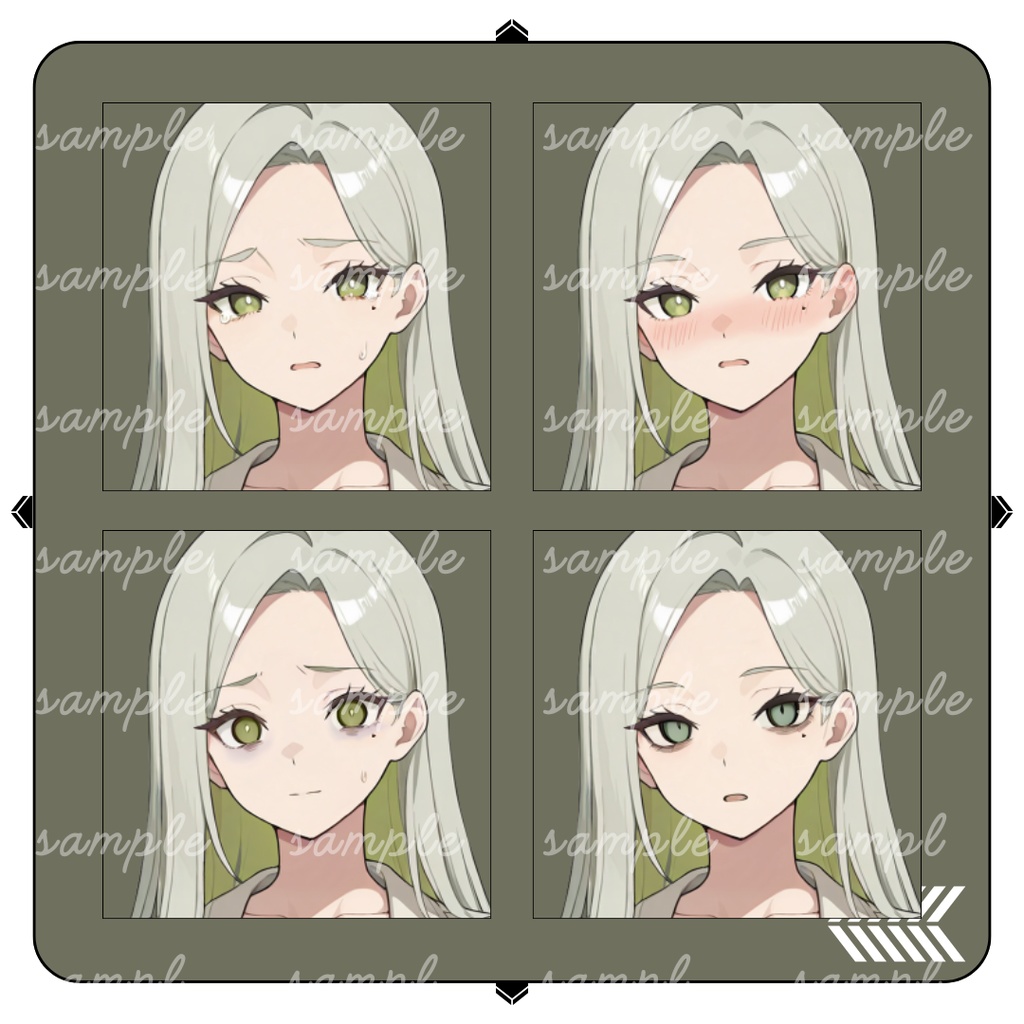 【TRPG立ち絵】閉館後の博物館に残る学芸員|女性|全身|表情12種|現代CoC対応