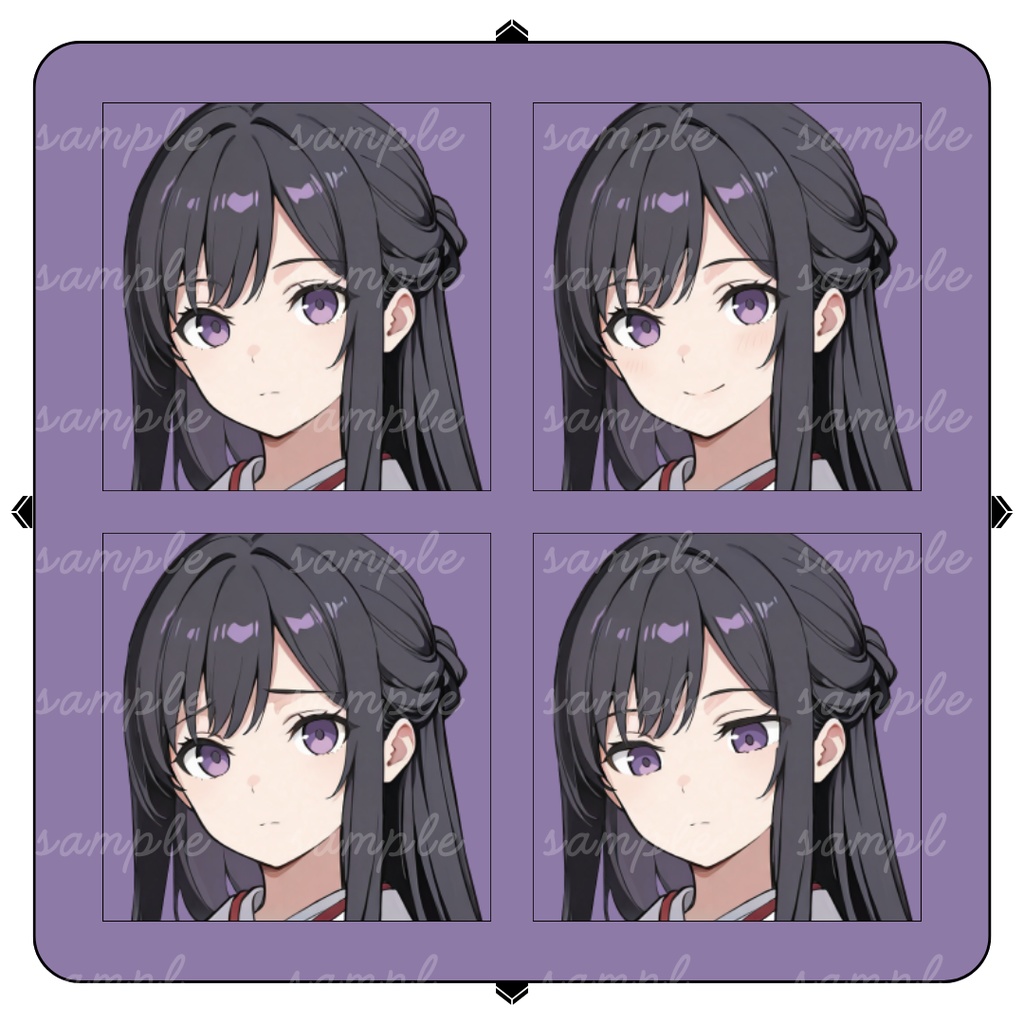 【TRPG立ち絵】旧家の令嬢・若奥様(和装)|女性|全身|表情12種|現代・大正CoC対応
