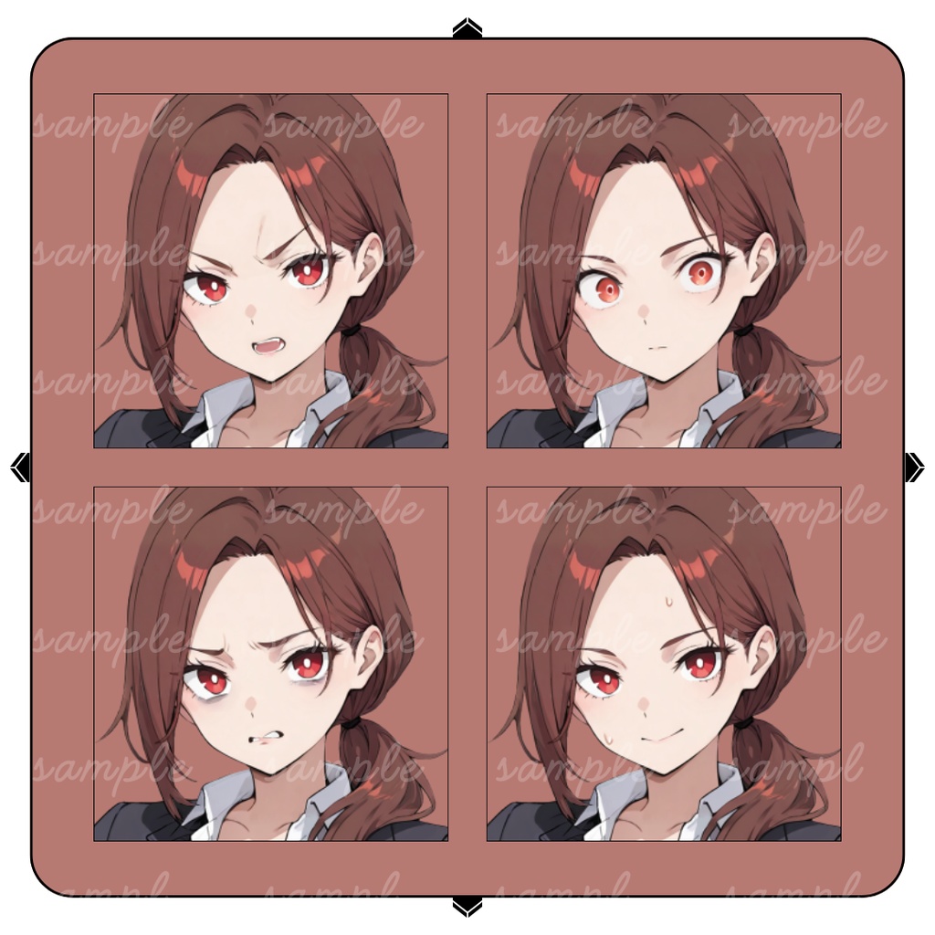 【TRPG立ち絵】エリート女刑事・バディ|女性|全身|表情12種|現代TRPG対応