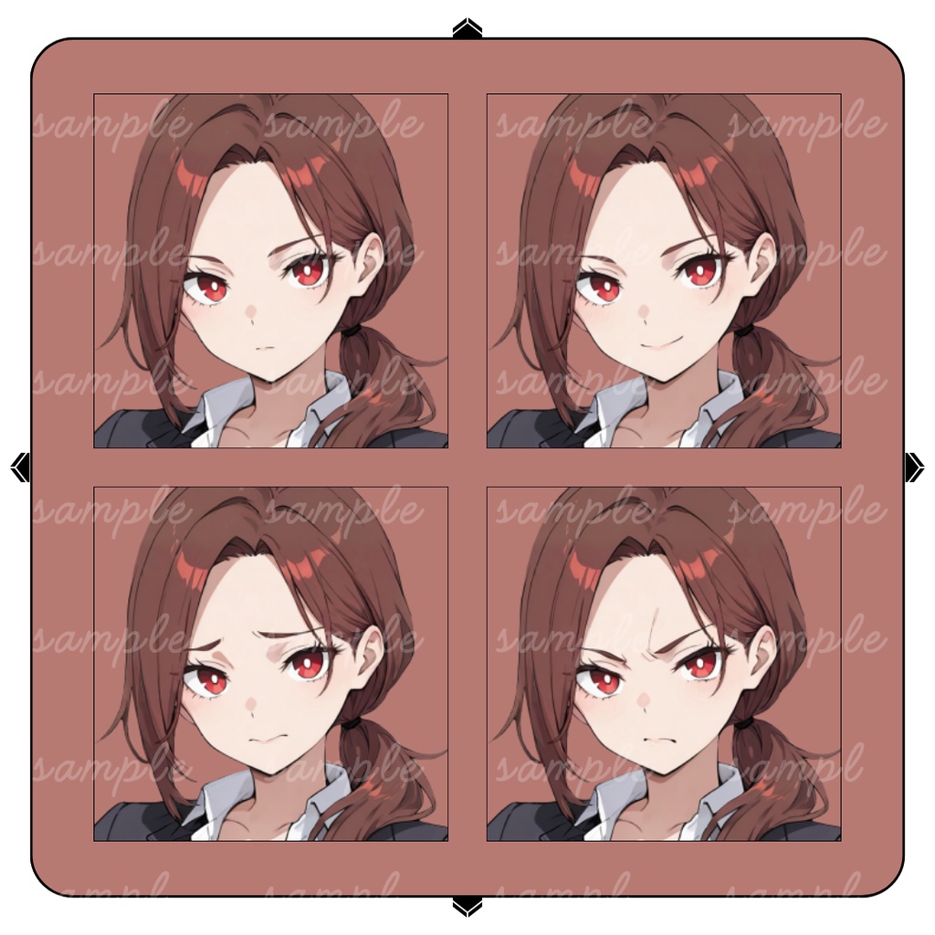 【TRPG立ち絵】エリート女刑事・バディ|女性|全身|表情12種|現代TRPG対応