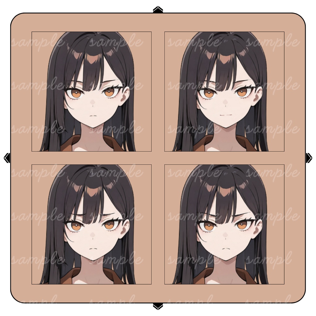 【TRPG立ち絵】消えた人を追い続ける記者|女性|全身|表情12種|現代CoC対応