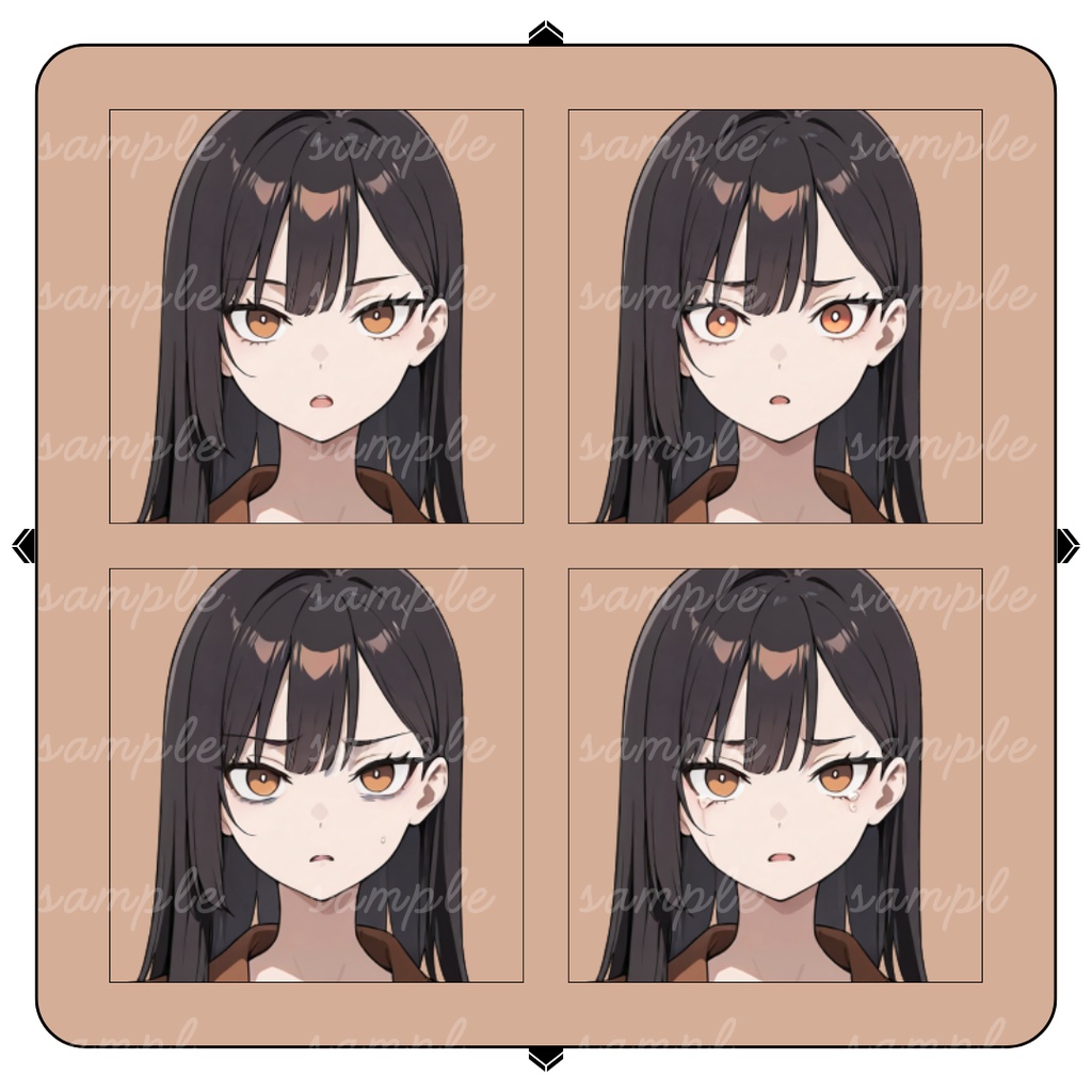 【TRPG立ち絵】消えた人を追い続ける記者|女性|全身|表情12種|現代CoC対応