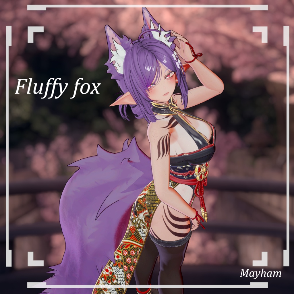 + Fluffy fox set +