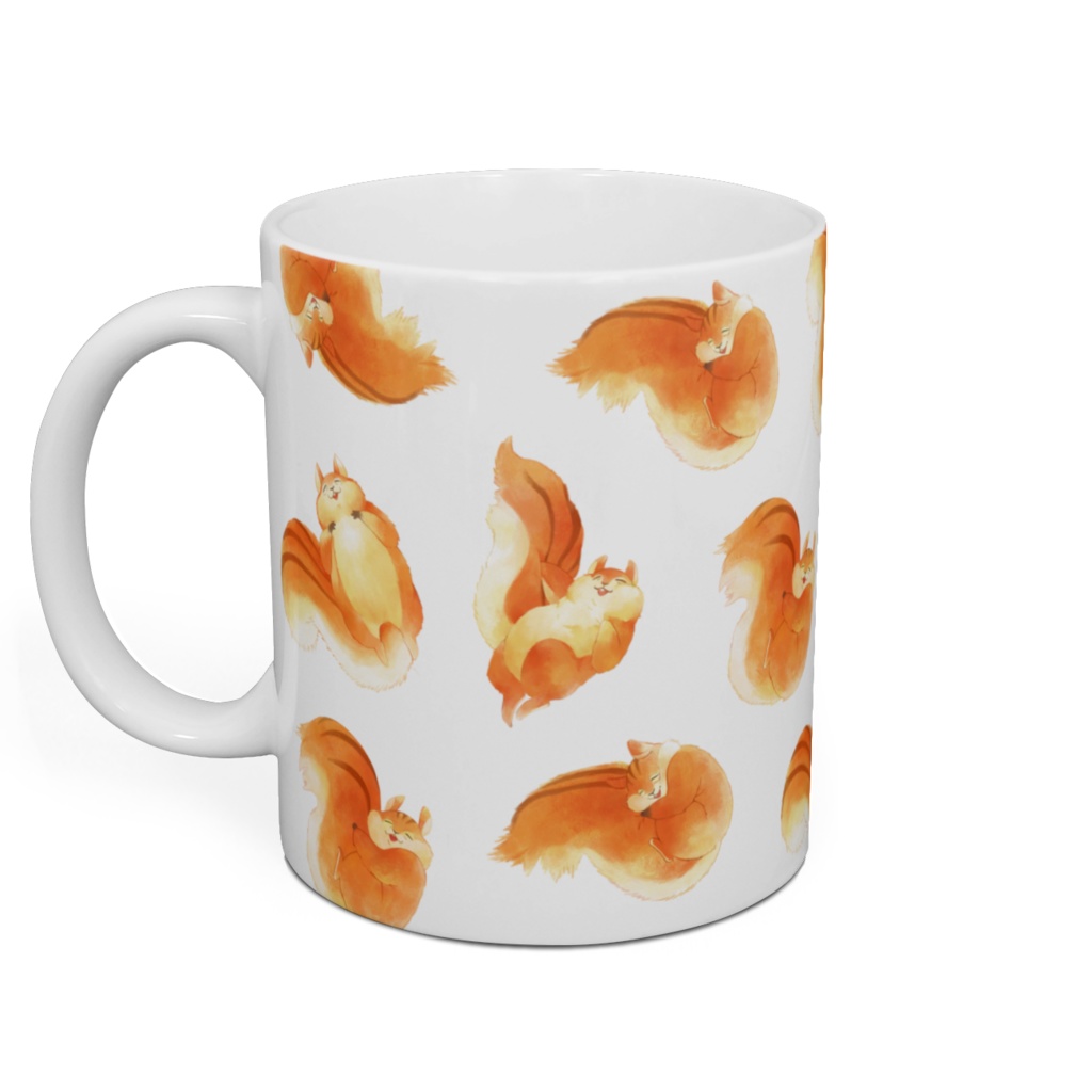 リスおきません マグカップ