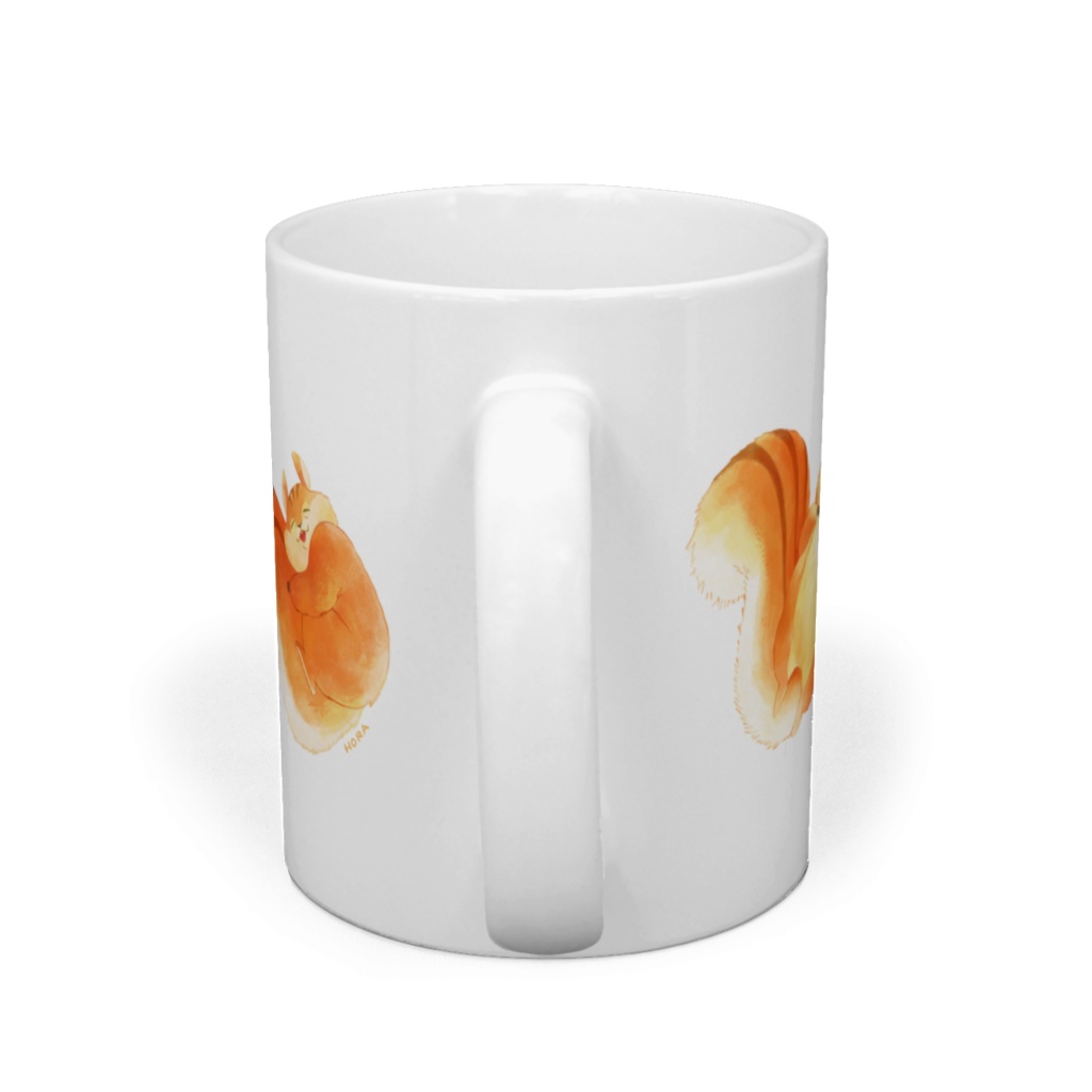 リスおきません(でっかいver.) マグカップ