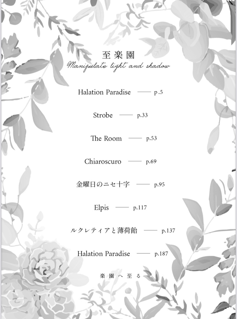 至楽園―Manipulate light and shadow―