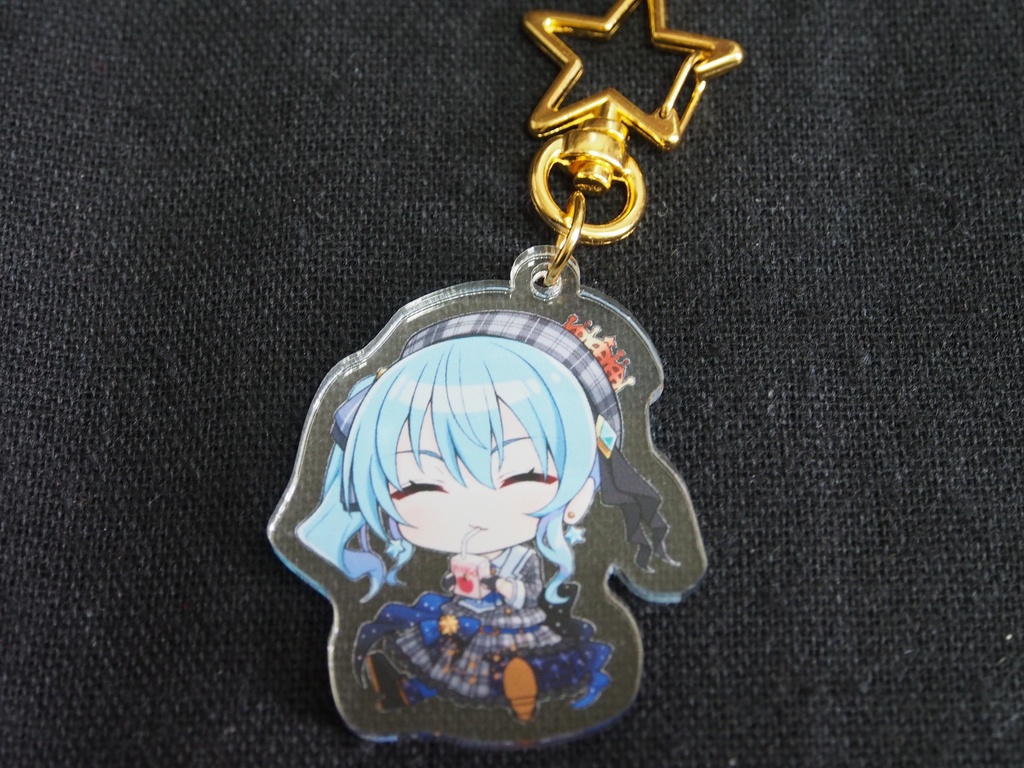 非公式/ファングッズ】カラーアクリルキーホルダー/星街すいせい