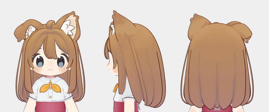 【髪型】おすましロング(まめひなた対応)