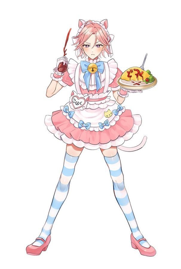 女装メイドアクスタ-こはく