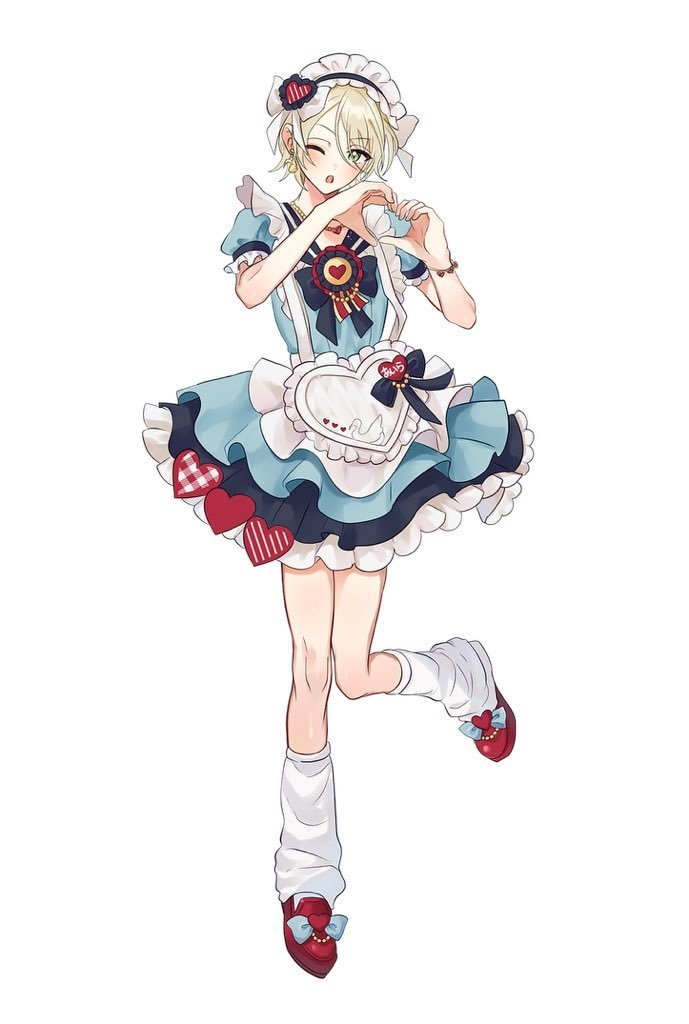 女装メイドアクスタ-藍良