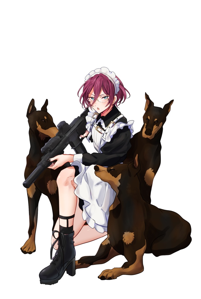 女装メイドアクスタ-茨