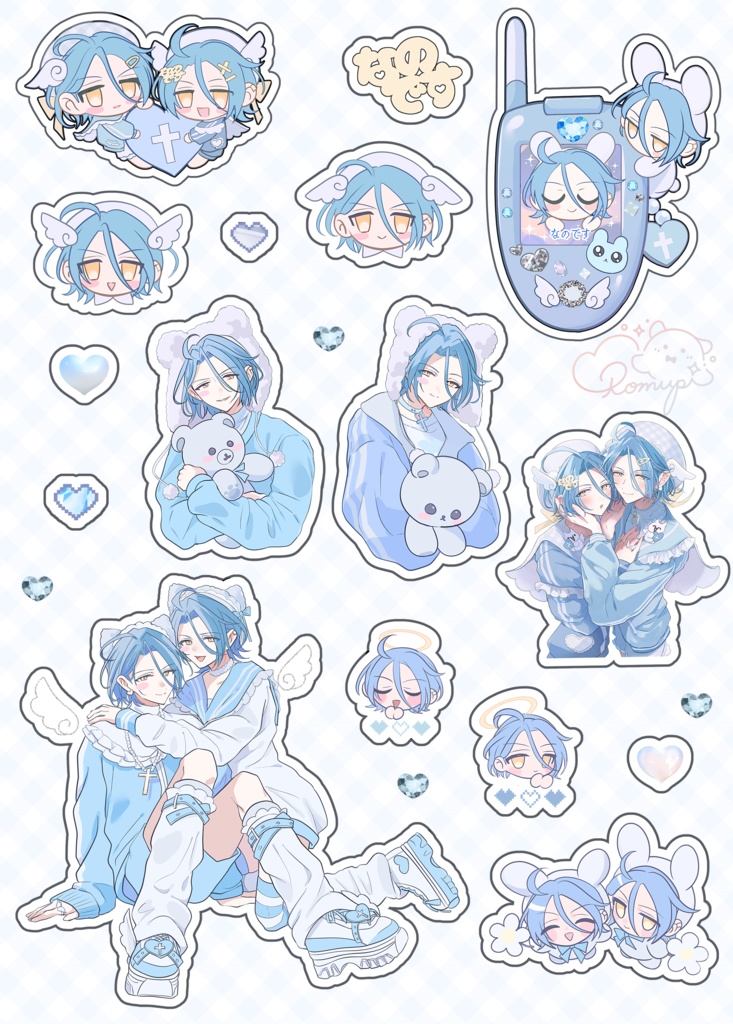 十条兄弟フレークシール