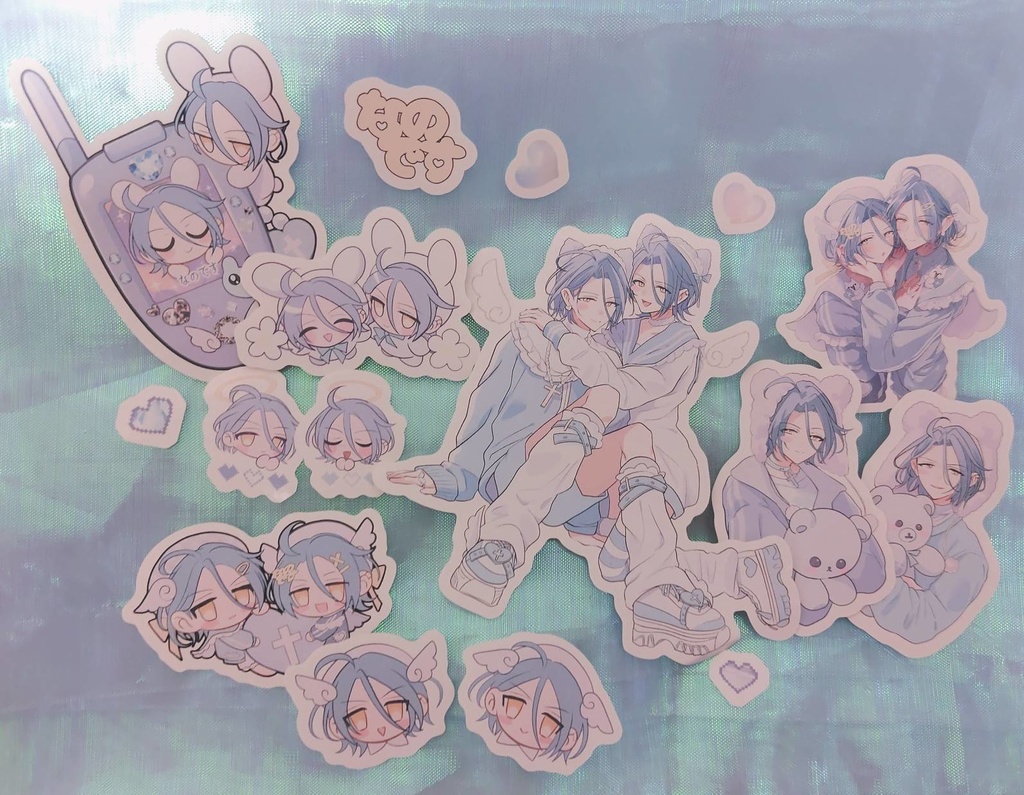 十条兄弟フレークシール