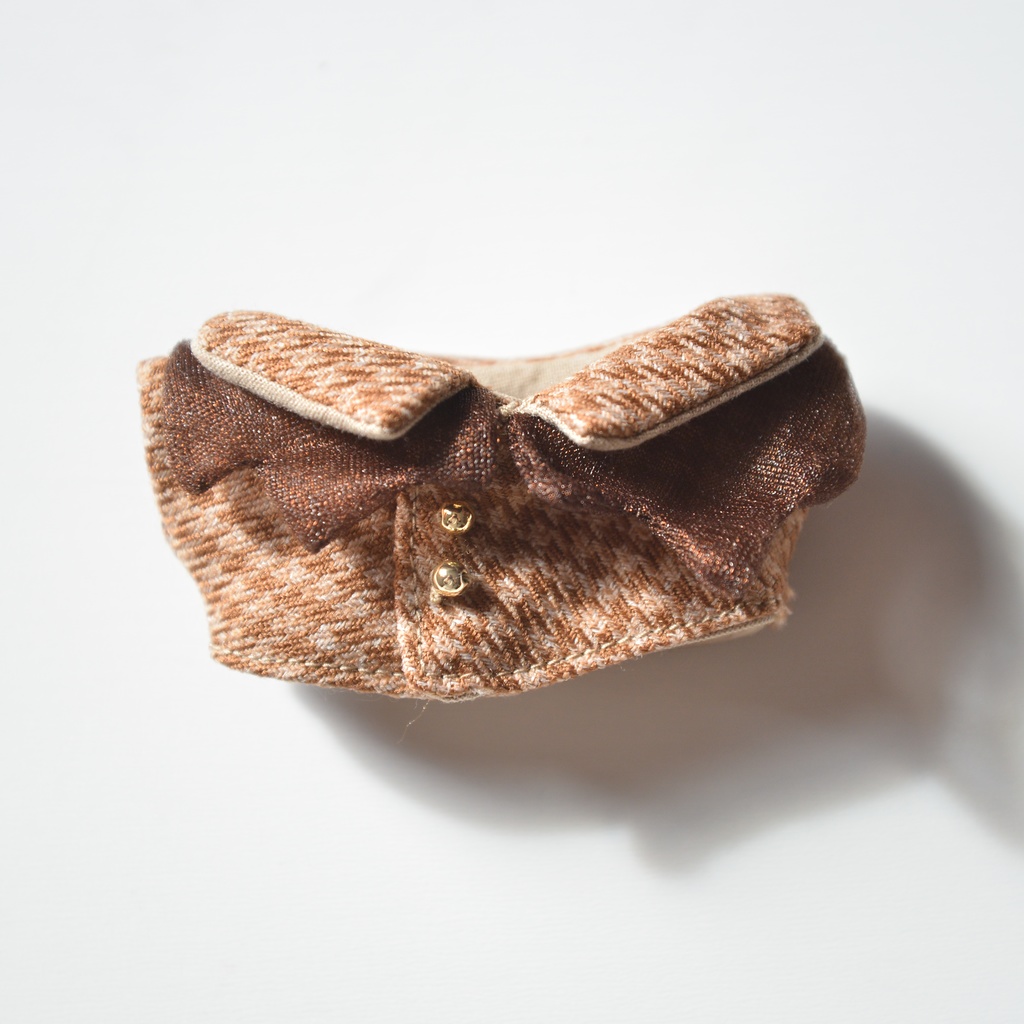 チョコレートセットアップ(約11cmぬい用ぬい服)