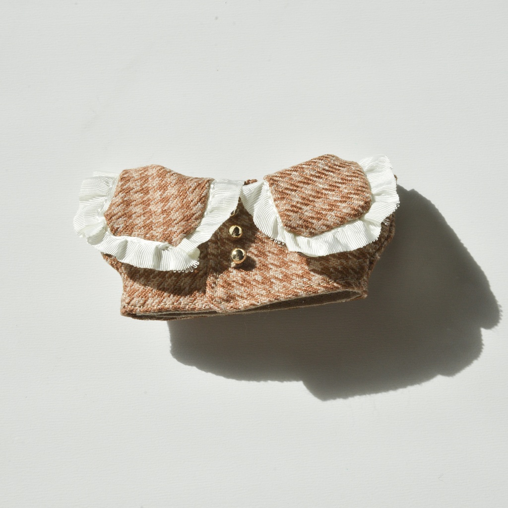 チョコレートセットアップ(約11cmぬい用ぬい服)