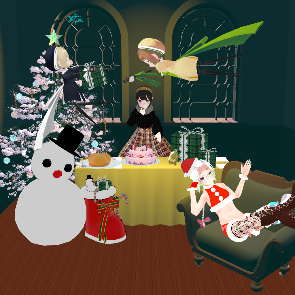 XmasBox　VRC用[ギミックあり]