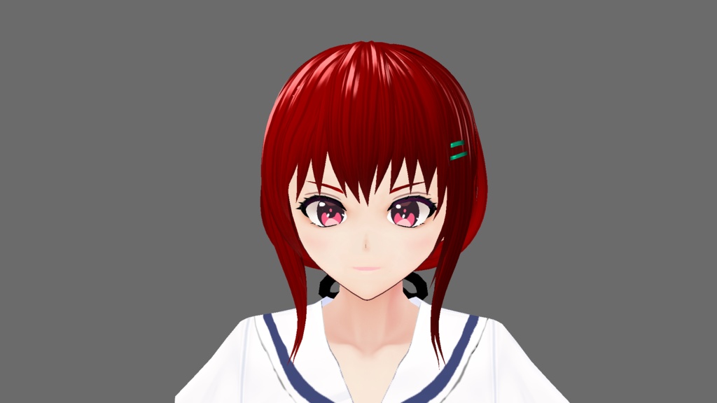 VRoid用(ベータ版)ロング三つ編み