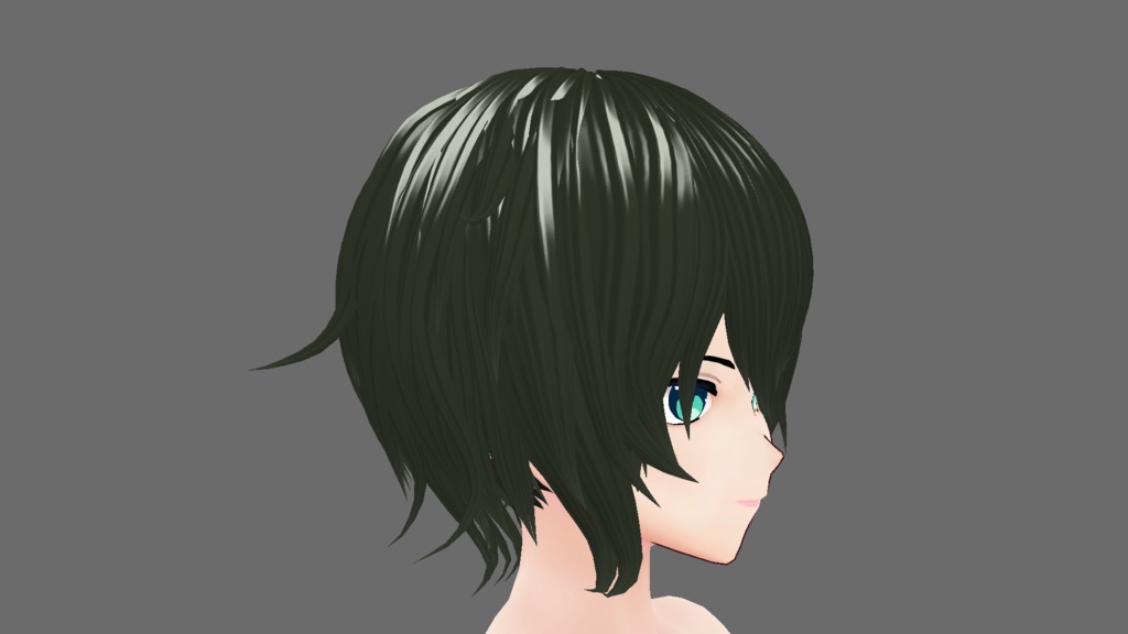 VRoid用(ベータ版)ショートヘア1