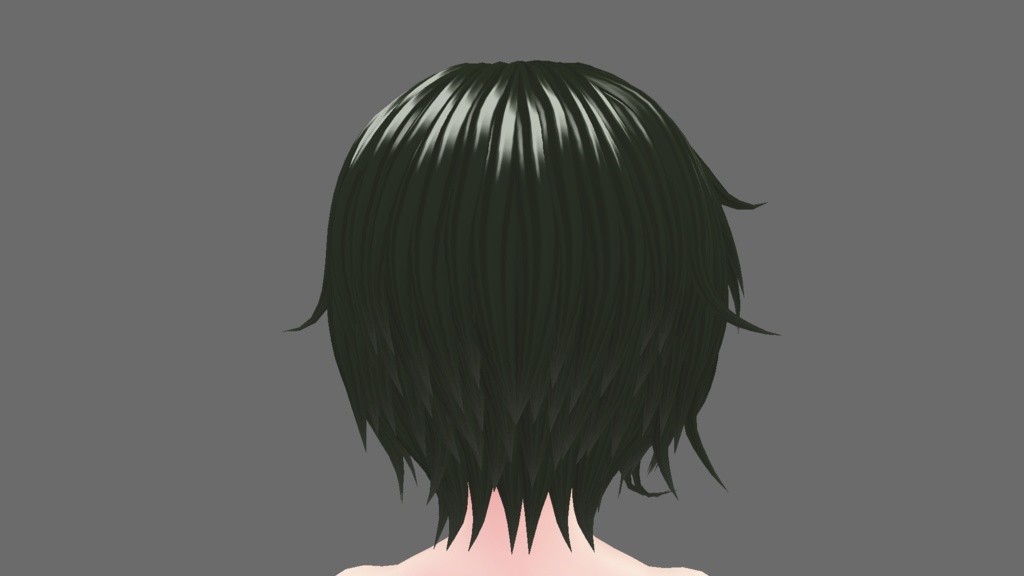 VRoid用(ベータ版)ショートヘア1