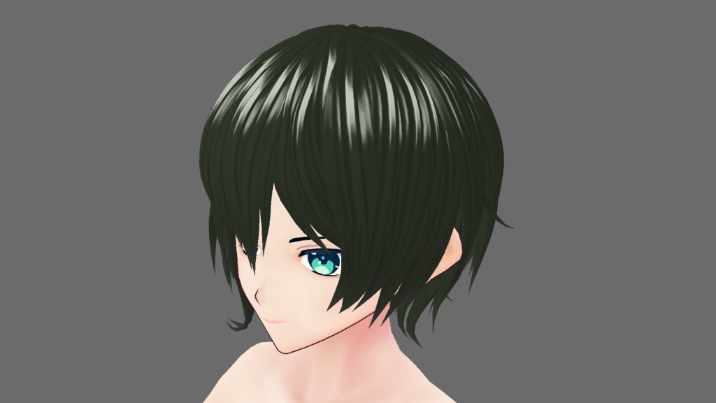 VRoid用(ベータ版)ショートヘア1